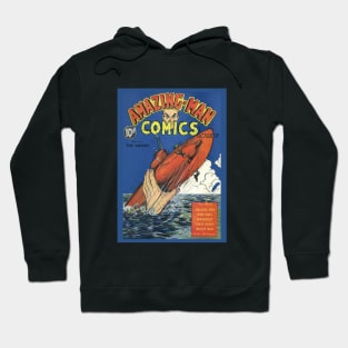 Amazing Man Retro Comic Cover Vol 6 Hoodie